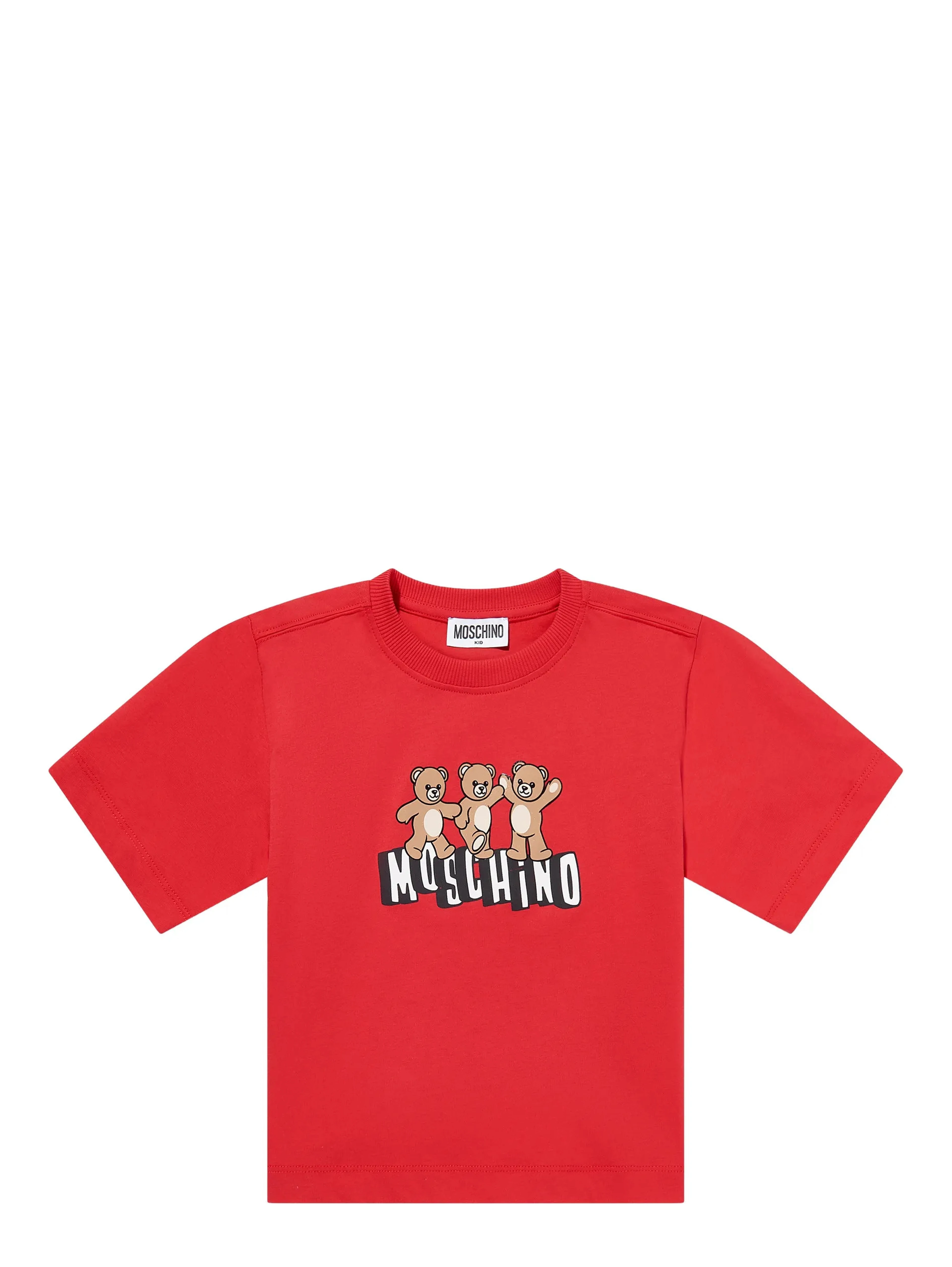MOSCHINO KIDS T-shirts and Polos Red
