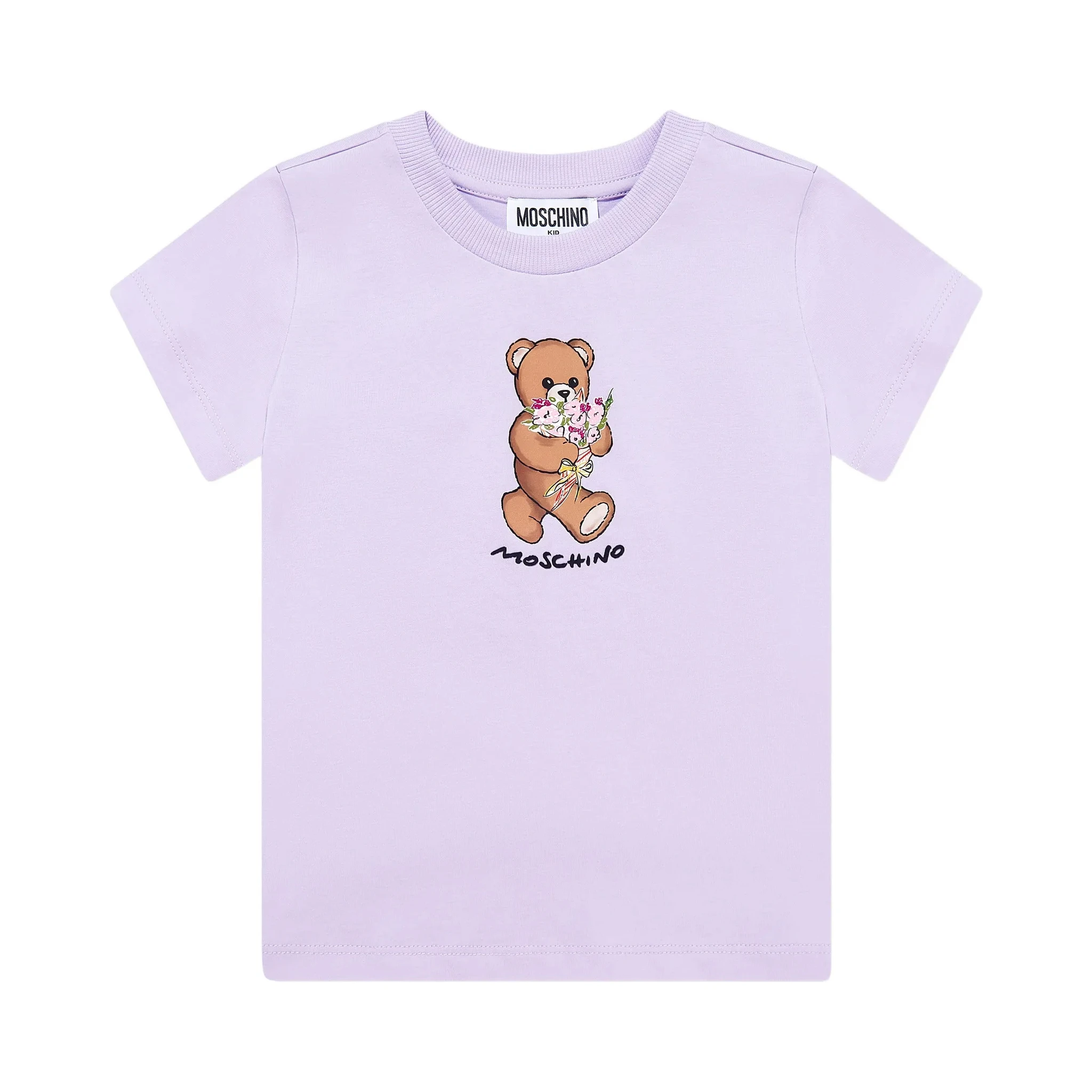 MOSCHINO KIDS T-shirts and Polos Purple