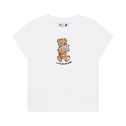 MOSCHINO KIDS T-shirts and Polos White