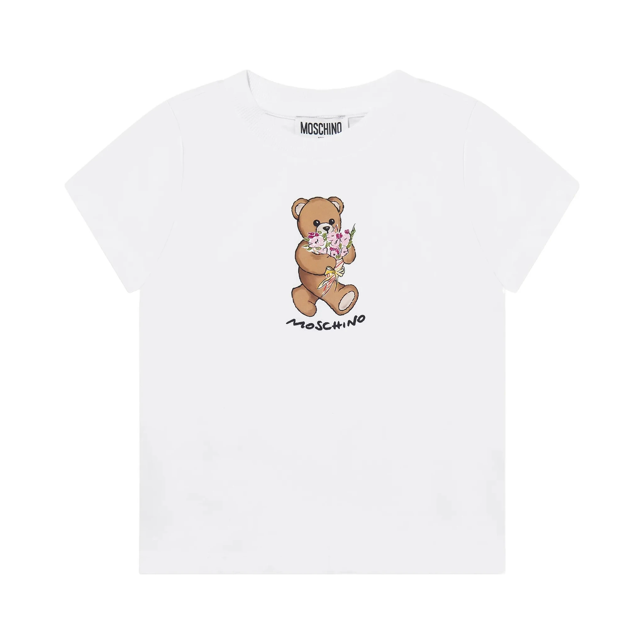 MOSCHINO KIDS T-shirts and Polos White