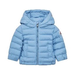 MONCLER KIDS Coats Clear Blue