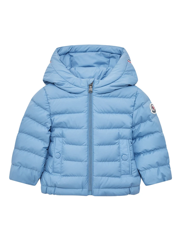MONCLER KIDS Coats Clear Blue