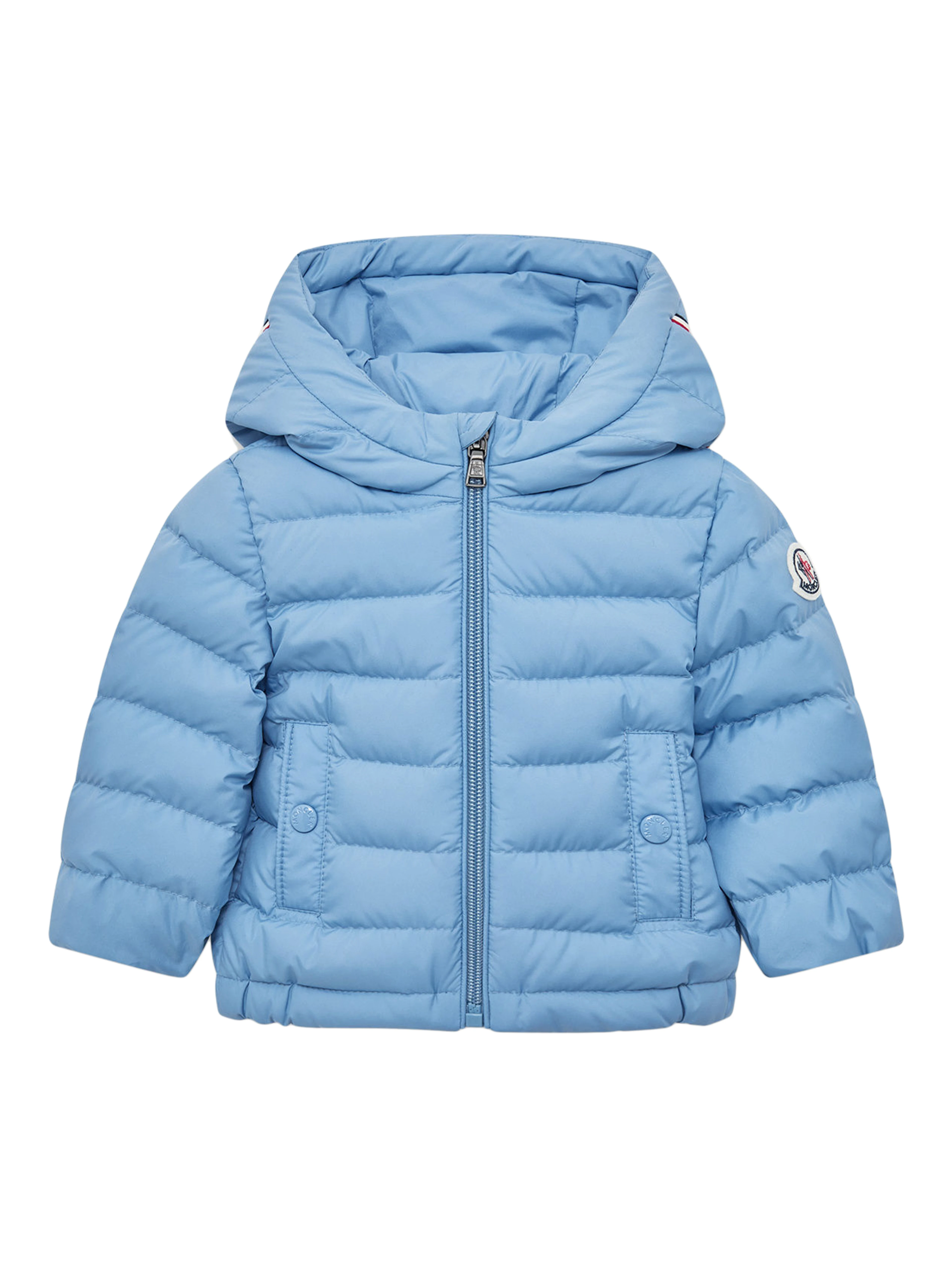 MONCLER KIDS Coats Clear Blue