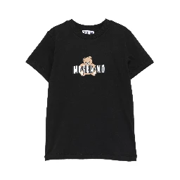 MOSCHINO KIDS T-shirts and Polos Black