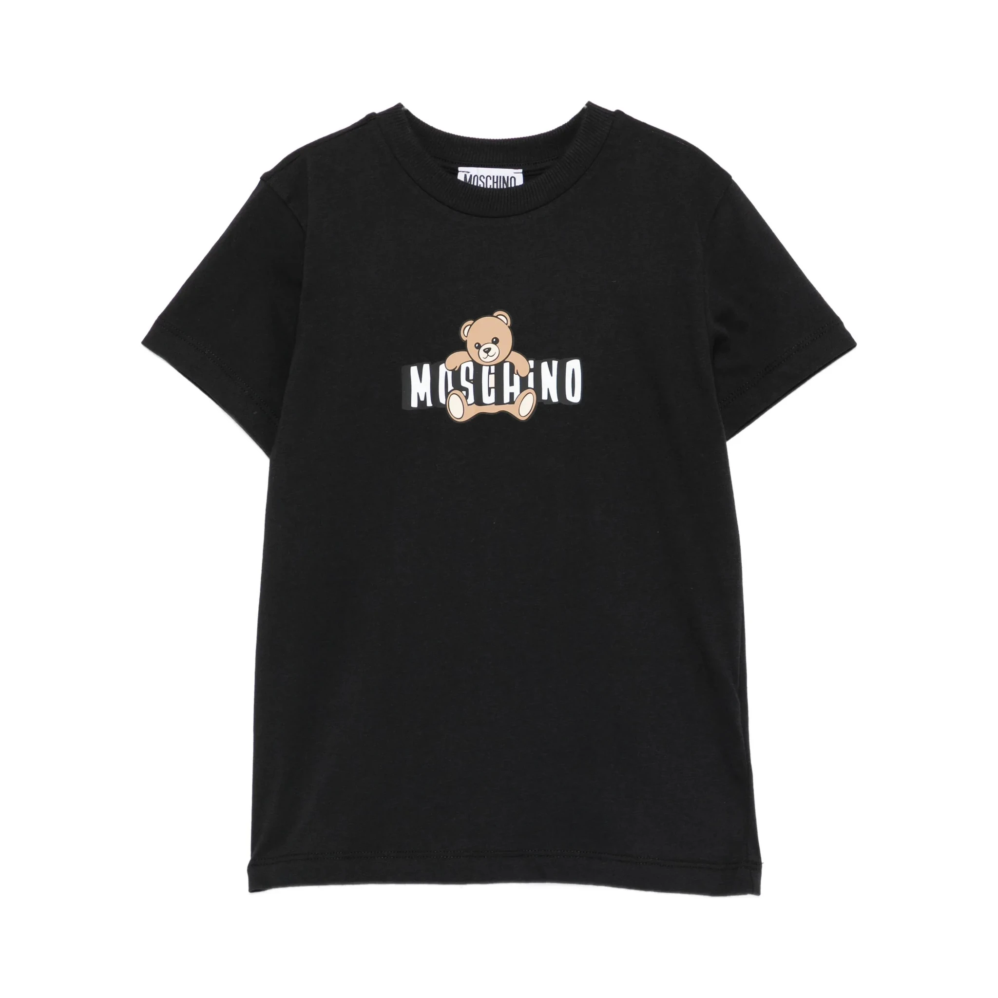 MOSCHINO KIDS T-shirts and Polos Black