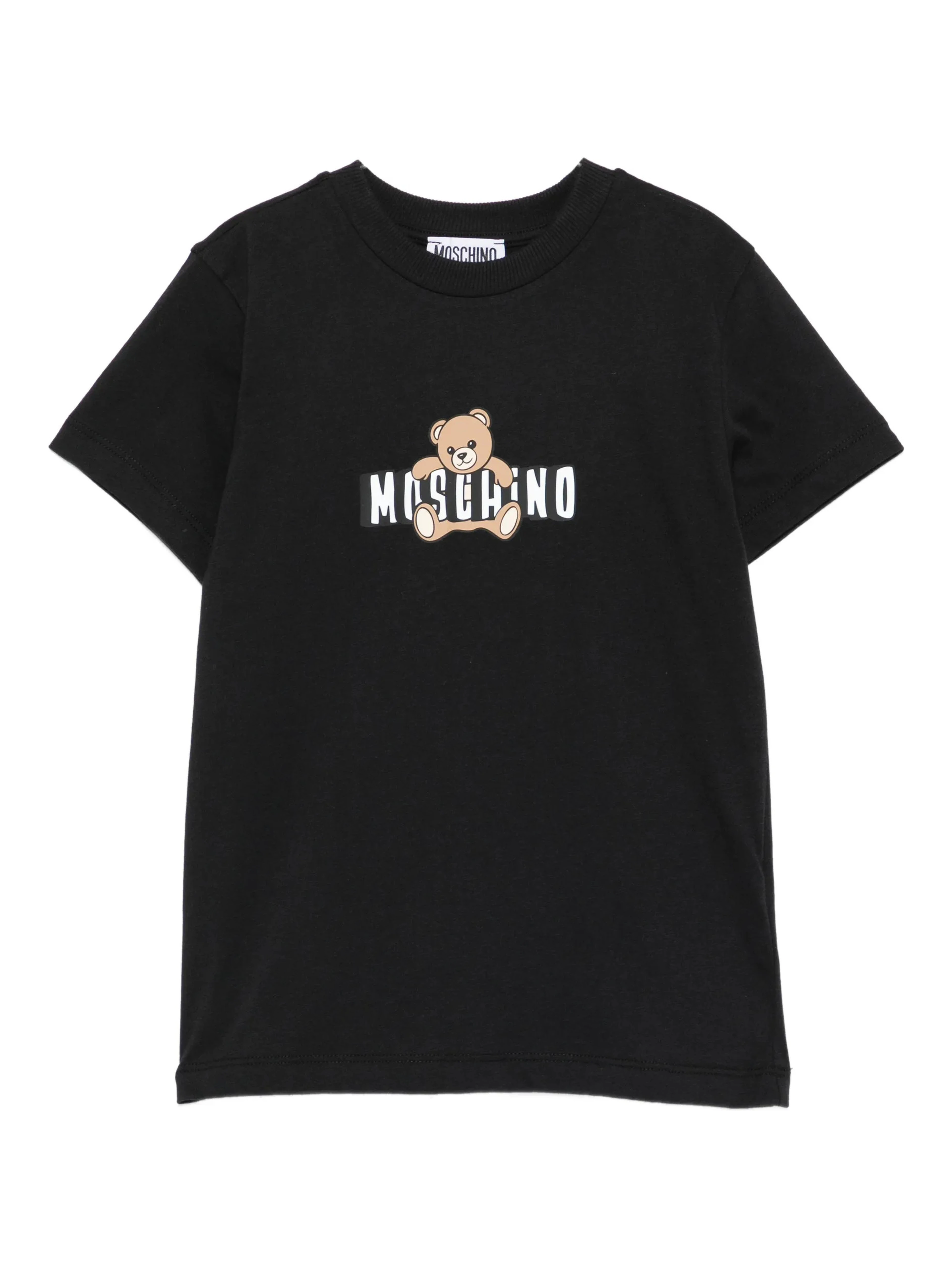 MOSCHINO KIDS T-shirts and Polos Black