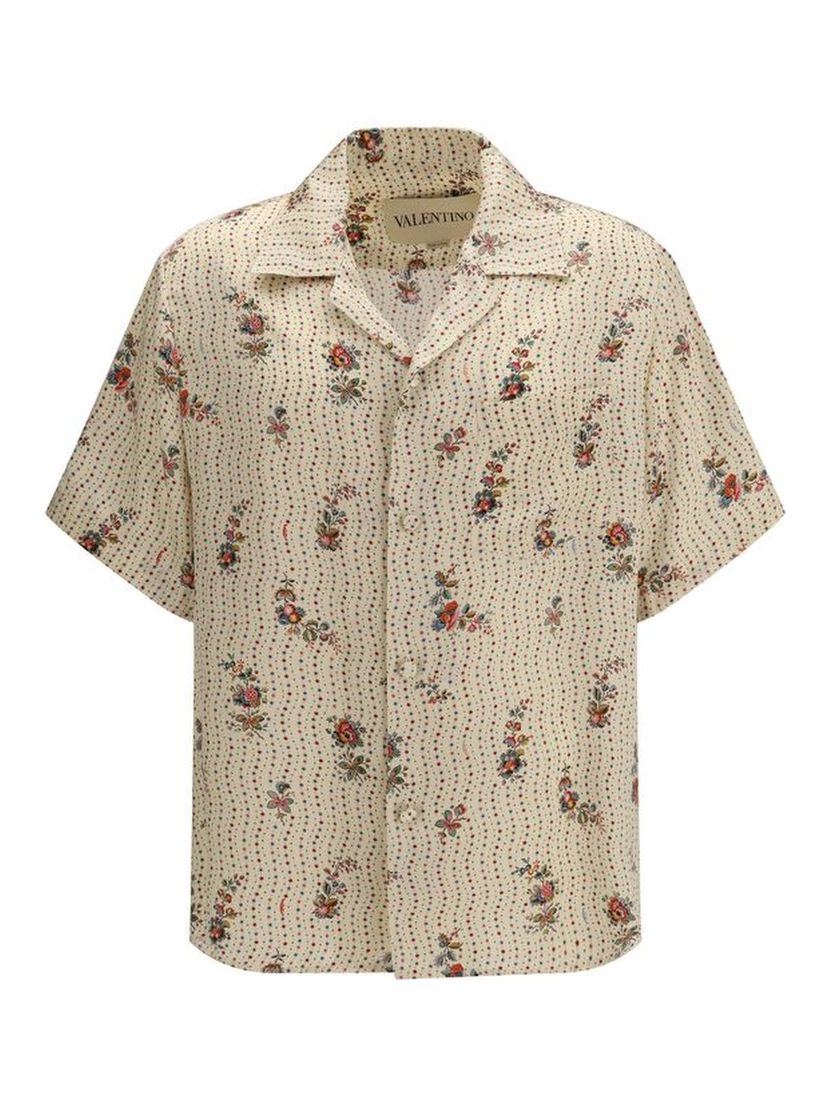 Multicolor Silk Pattern Shirt