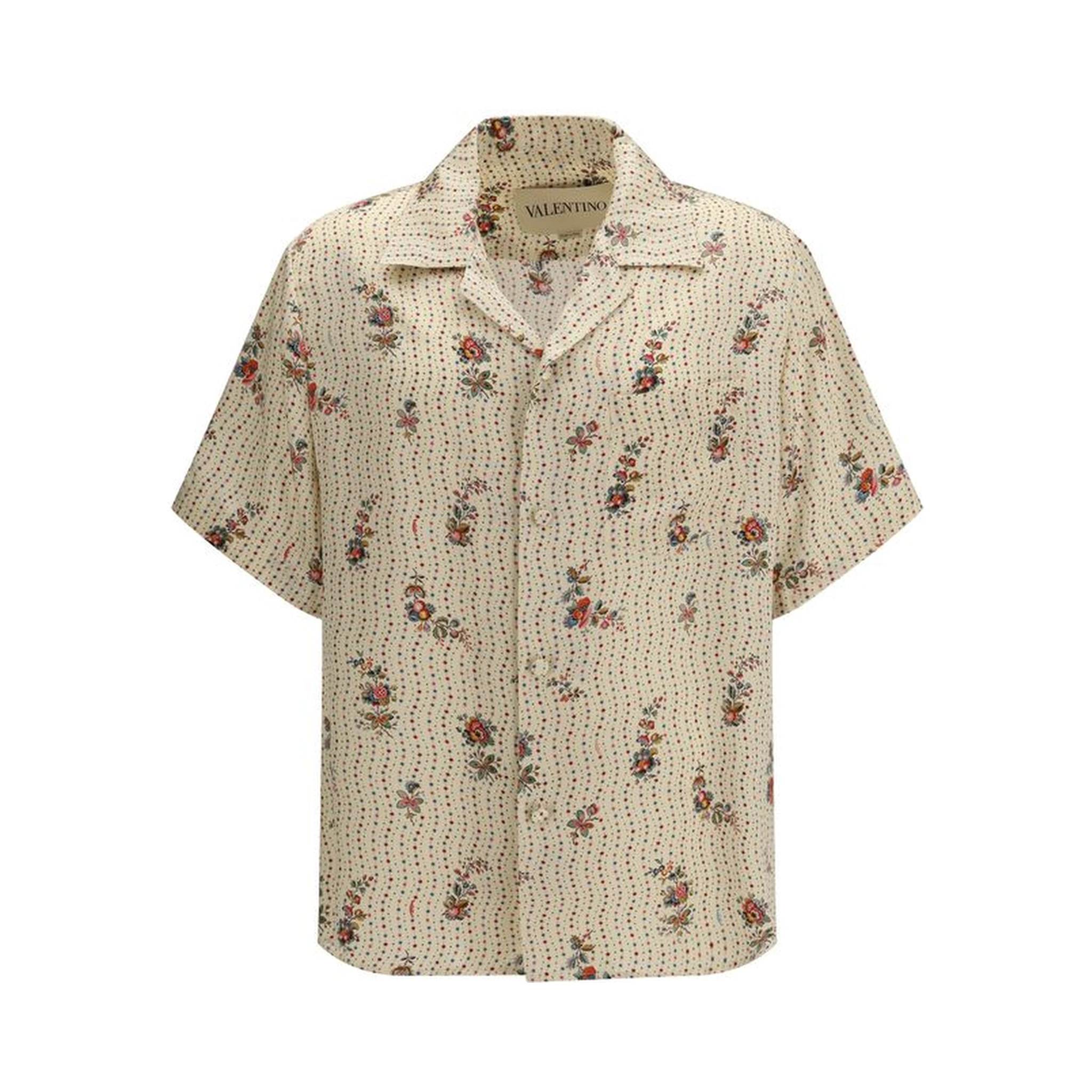 Multicolor Silk Pattern Shirt