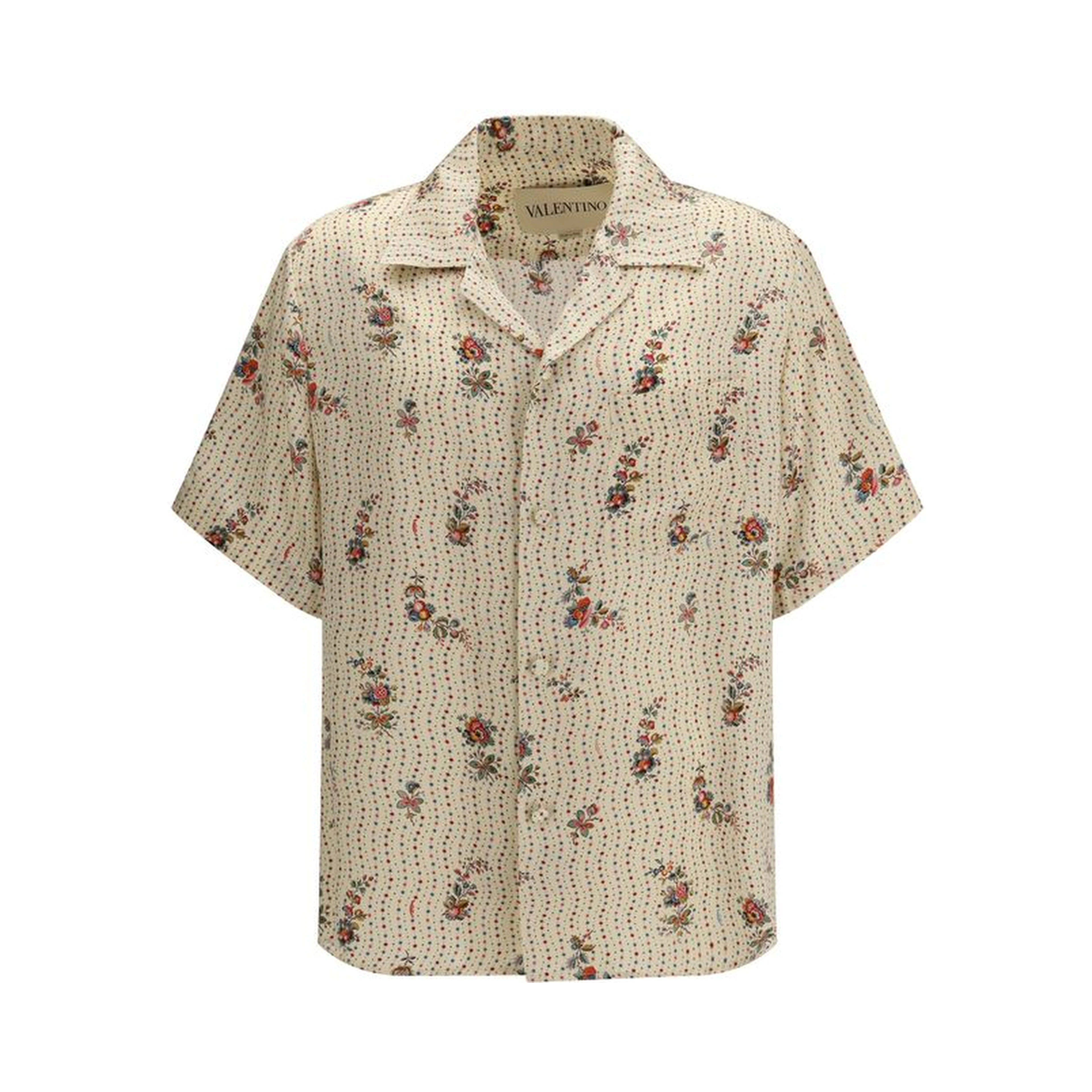 Multicolor Silk Pattern Shirt