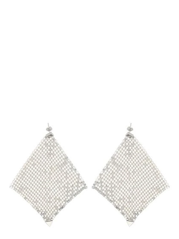 Silver Brass Earrings