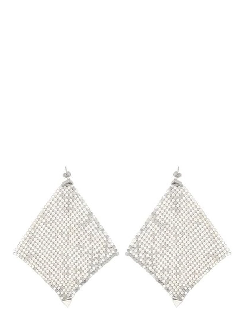 Silver Brass Earrings