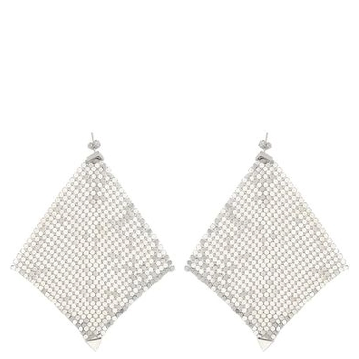 Silver Brass Earrings