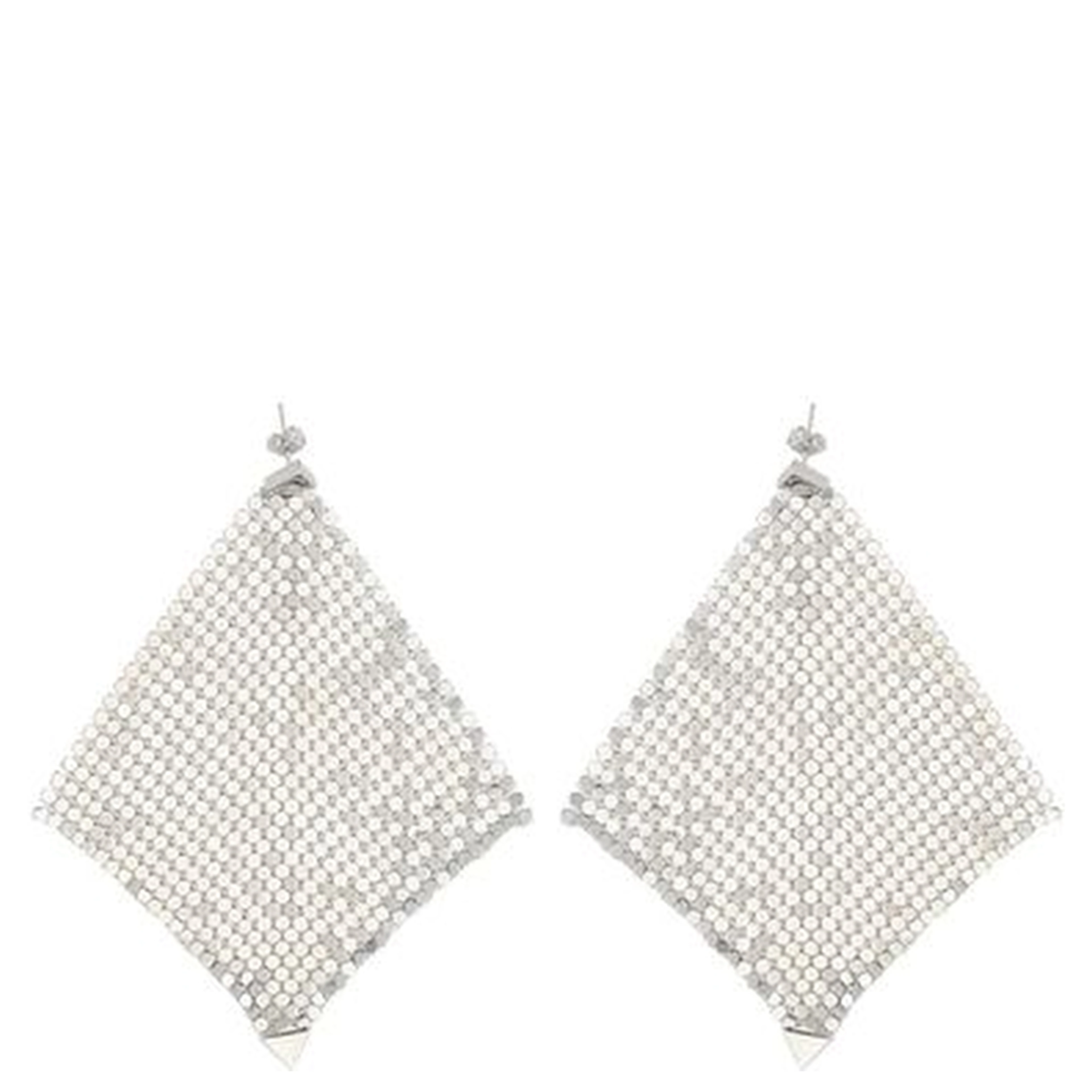 Silver Brass Earrings