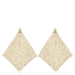 Gold Brass Earrings