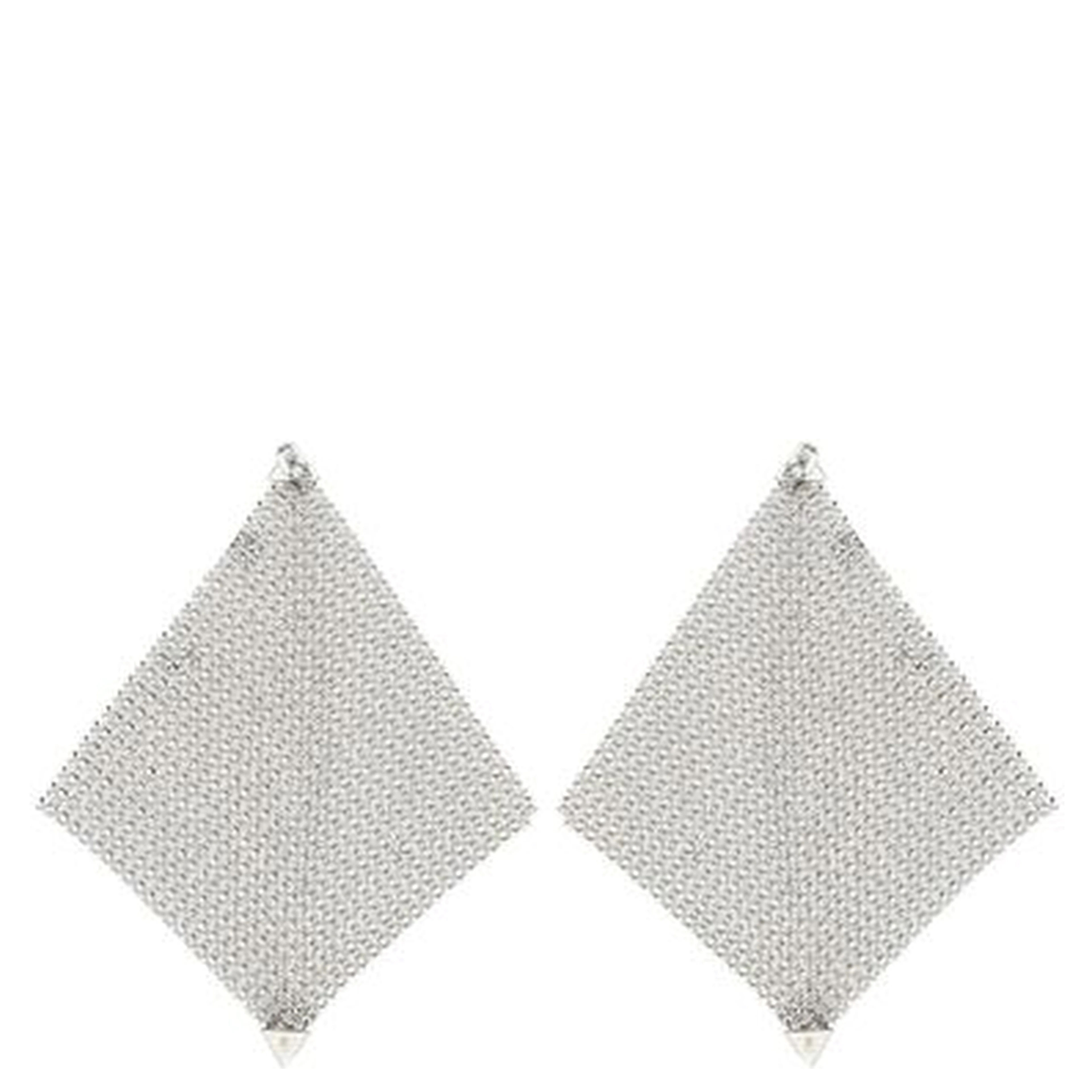 Silver Brass Earrings