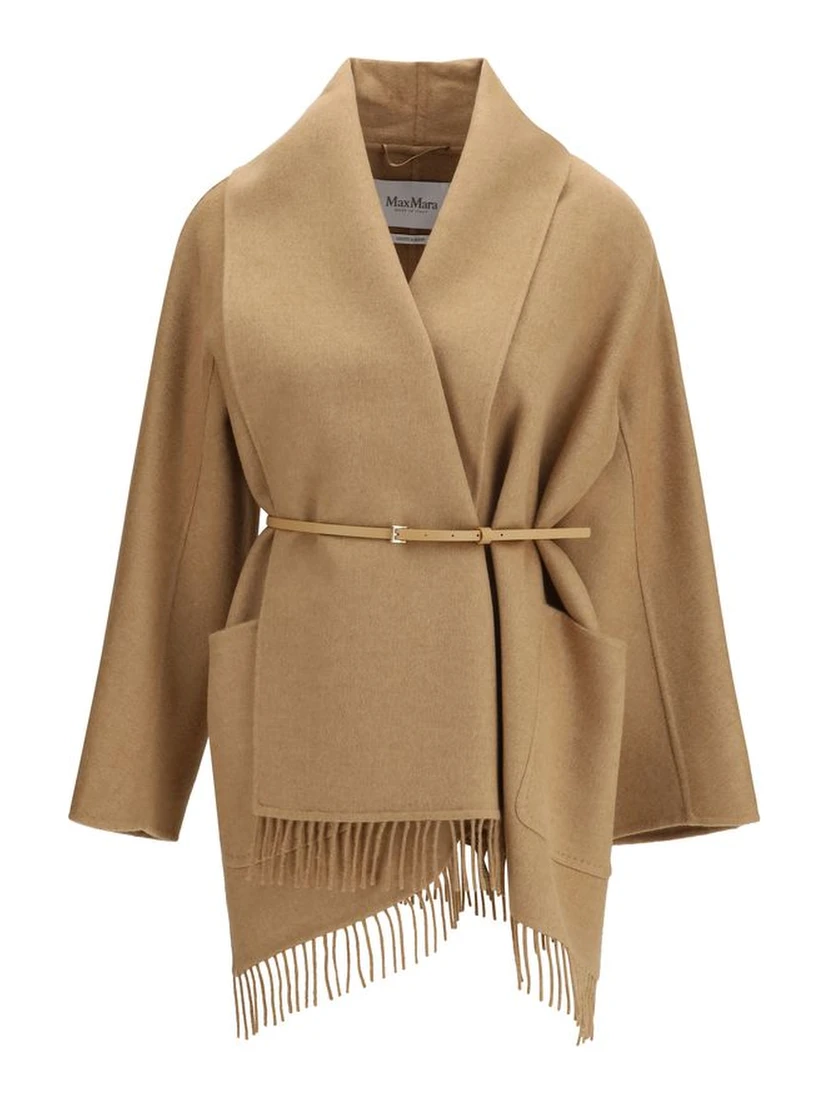 Beige Camel Hair  Coat