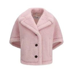 Multicolor Alpaca Vicugna Pacos Coat