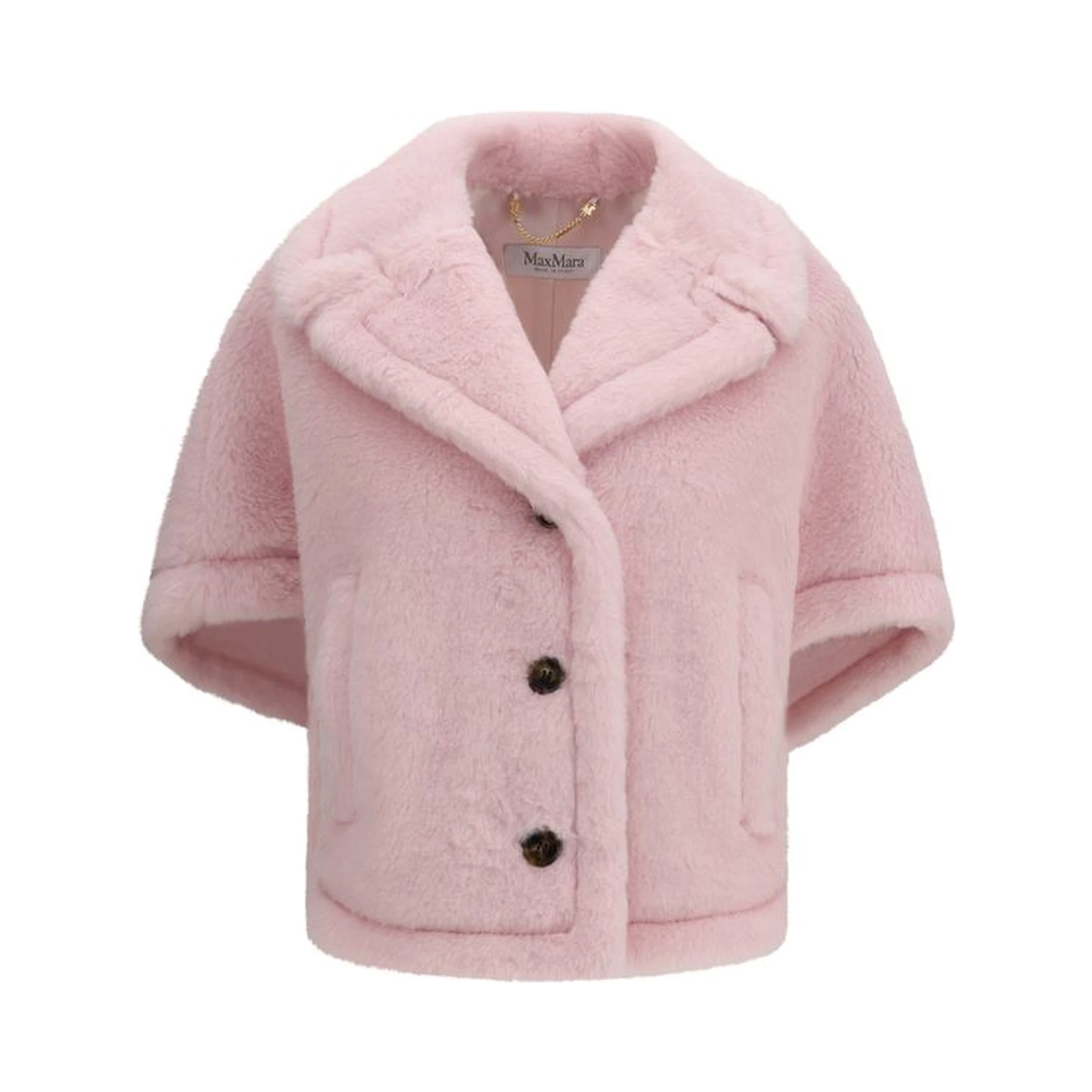 Multicolor Alpaca Vicugna Pacos Coat