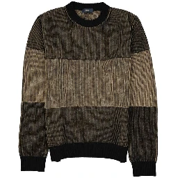 Blue Wool Sweatshirt