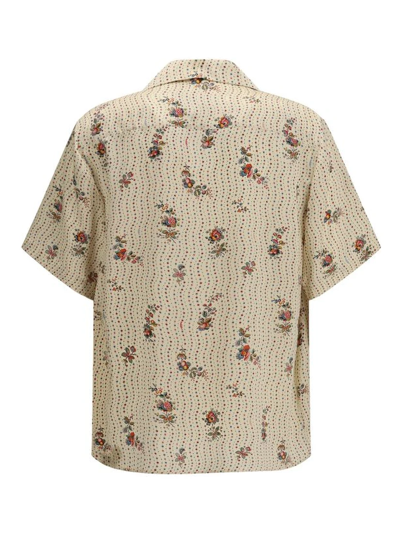 Multicolor Silk Pattern Shirt