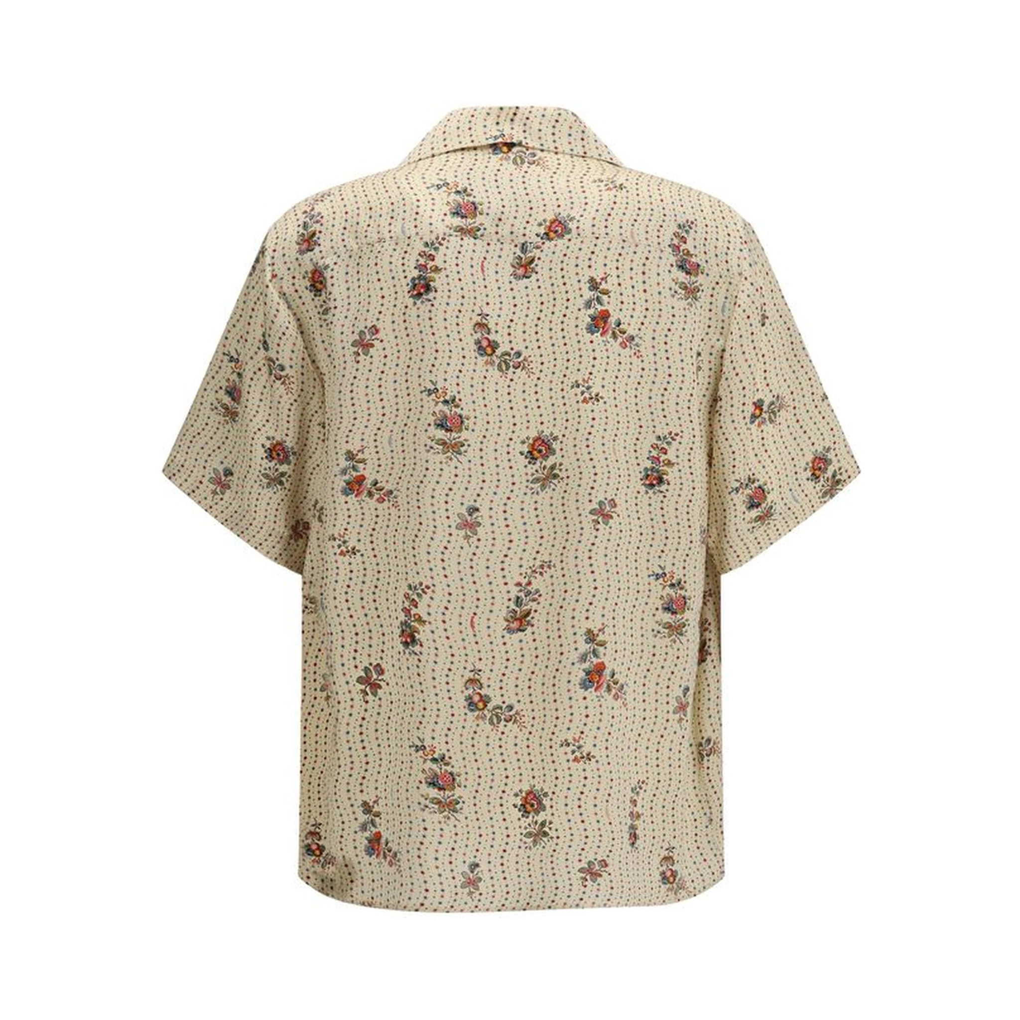 Multicolor Silk Pattern Shirt