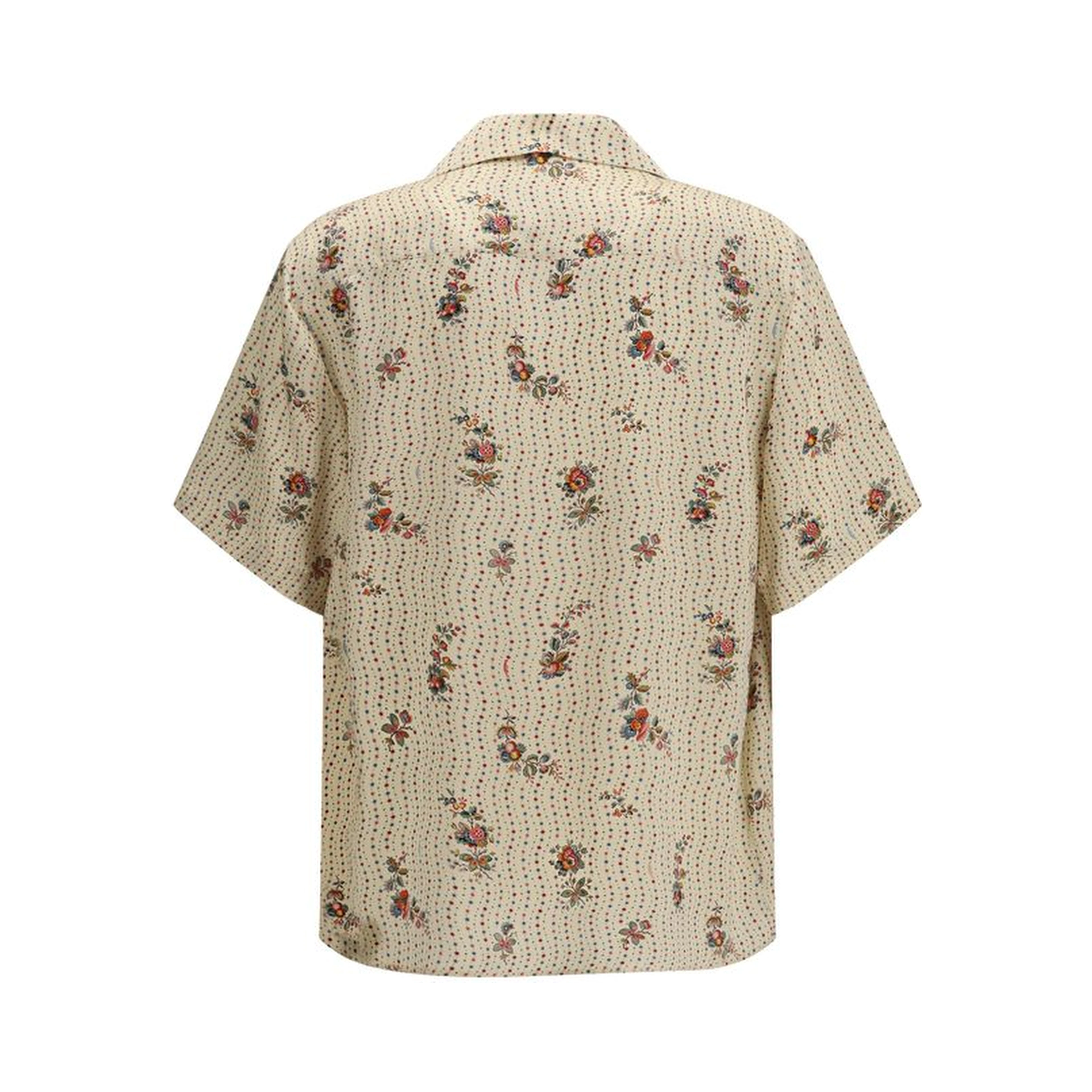 Multicolor Silk Pattern Shirt
