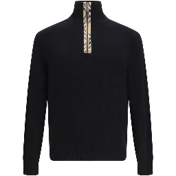 Black Wool Sweatshirt