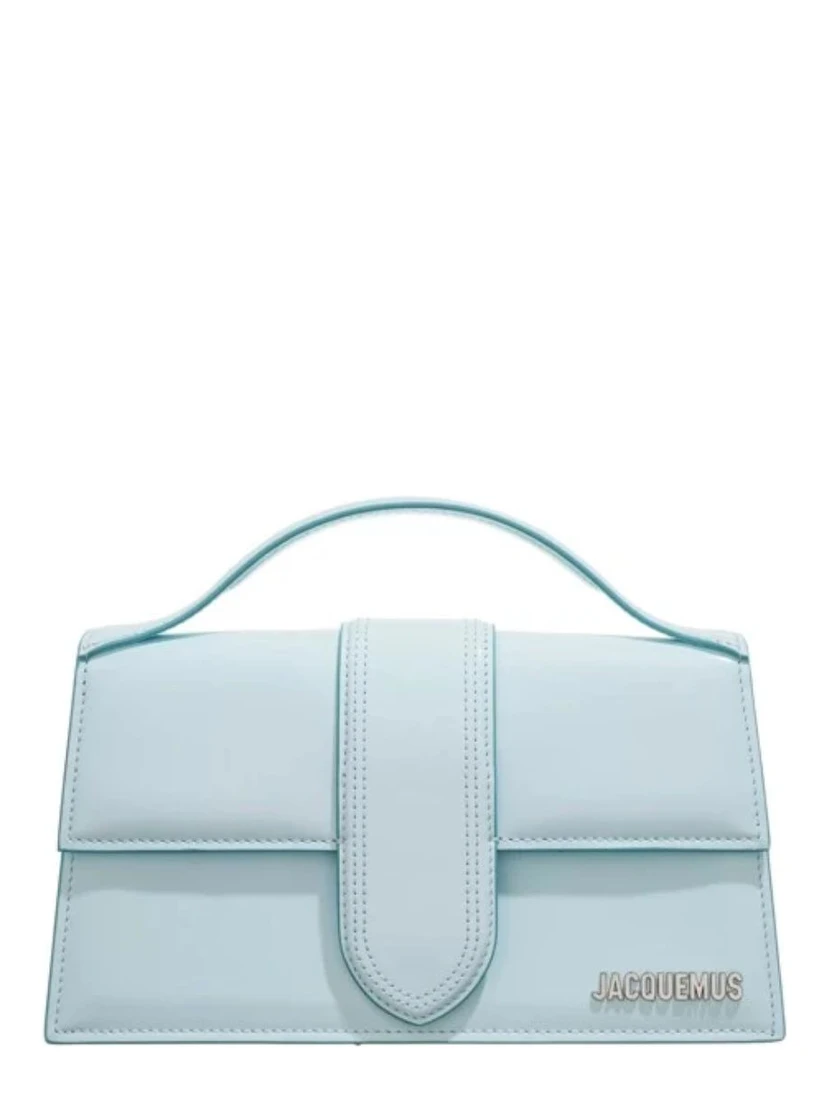 Pale blue Leather Le Grand Bambino Handbag