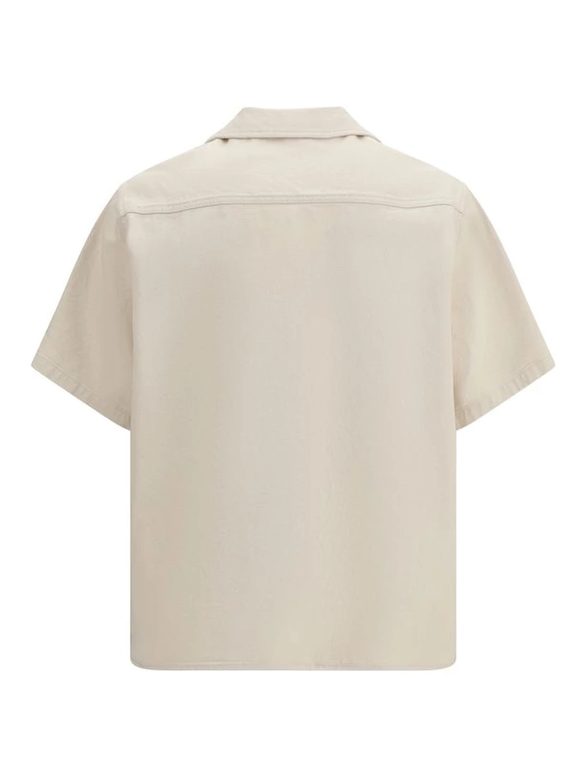 Beige Denim Shirt
