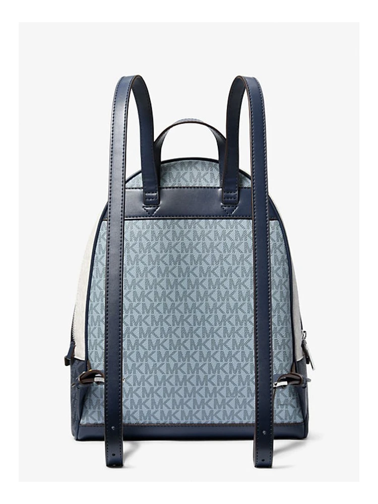 حقيبة ظهر جلدية زرقاء alternative