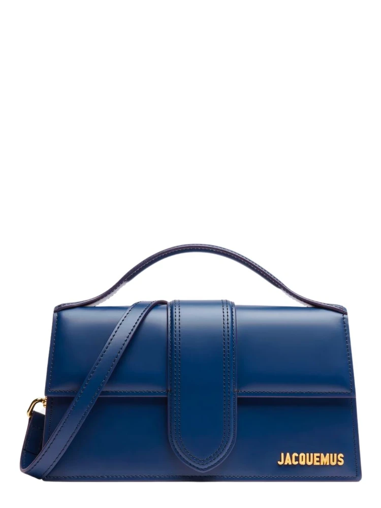 Dark NavyLeather Le Grand Bambino Handbag