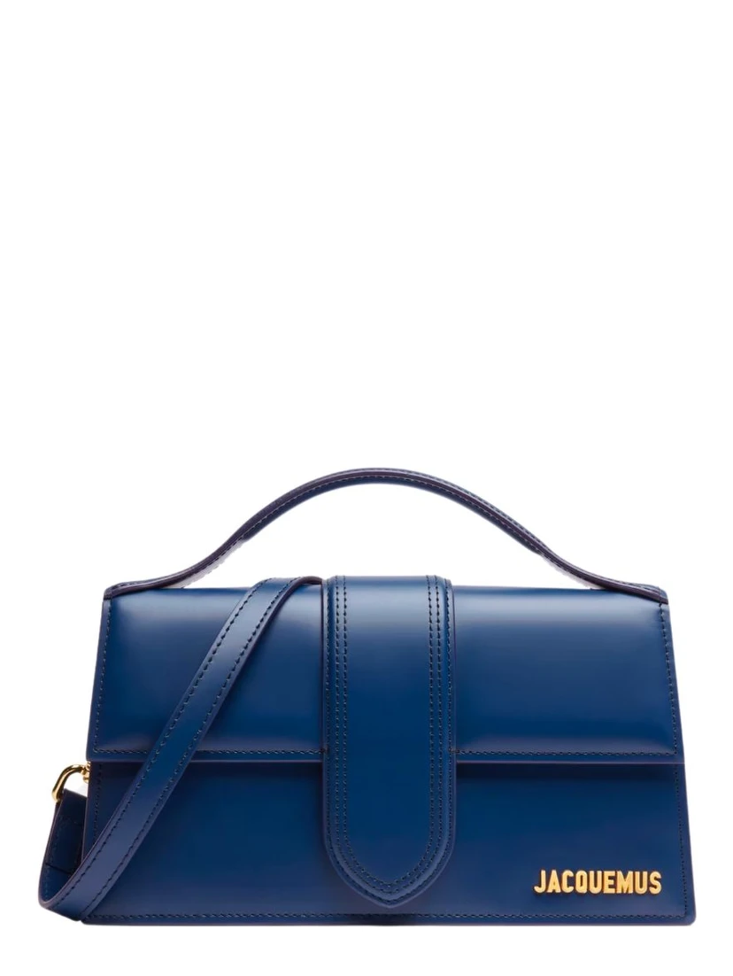 Dark NavyLeather Le Grand Bambino Handbag