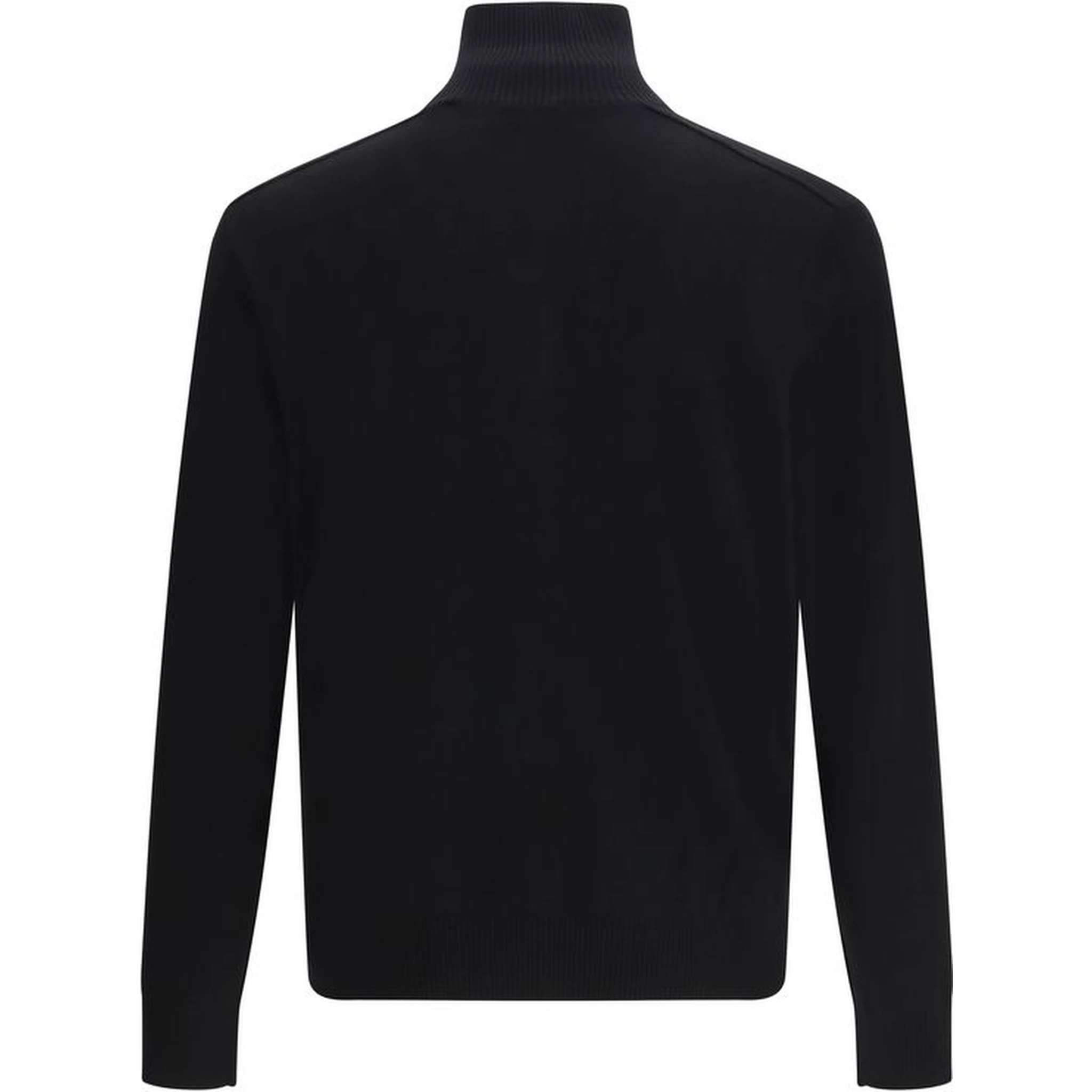 Black Wool Sweatshirt
