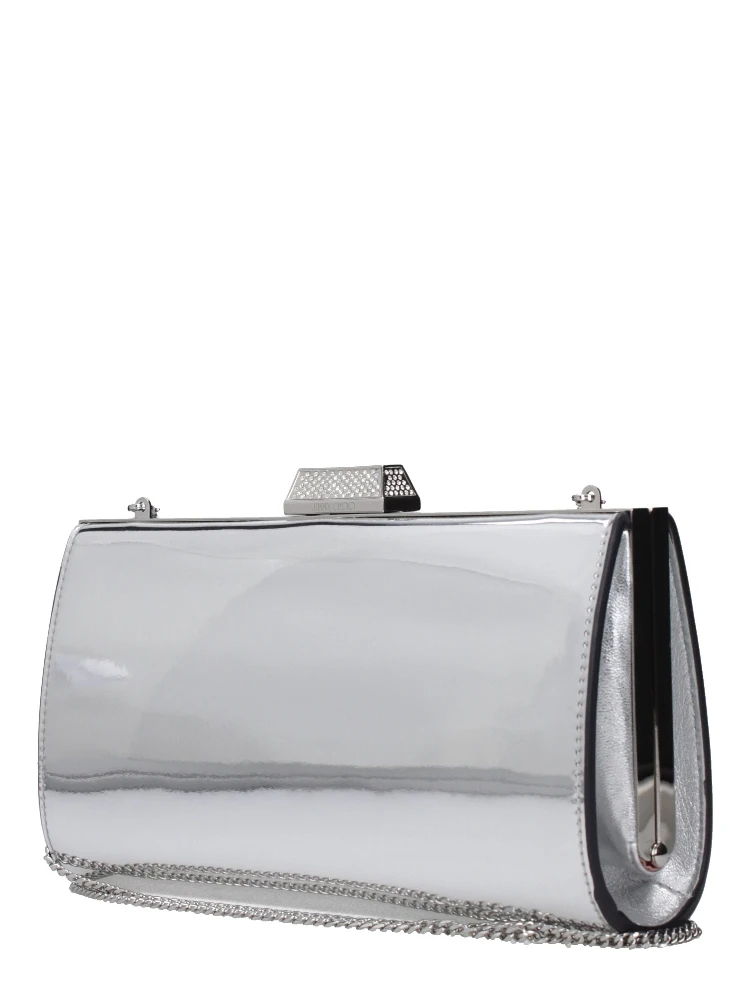 حقيبة يد جلدية رمادية alternative