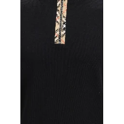 Black Wool Sweatshirt