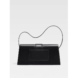 Black  leather Le Bambino Long bag