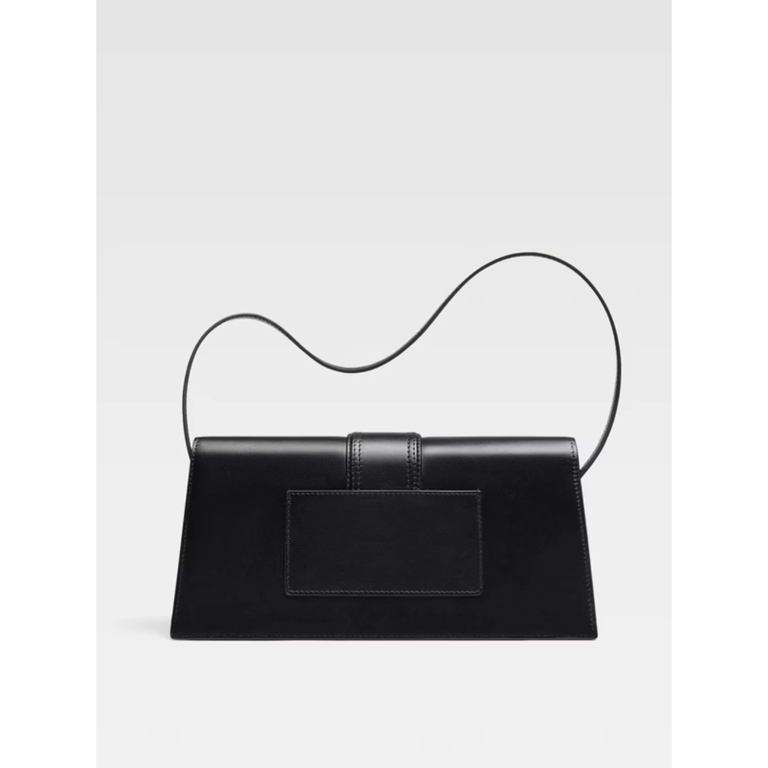 Black leather Le Bambino Long bag