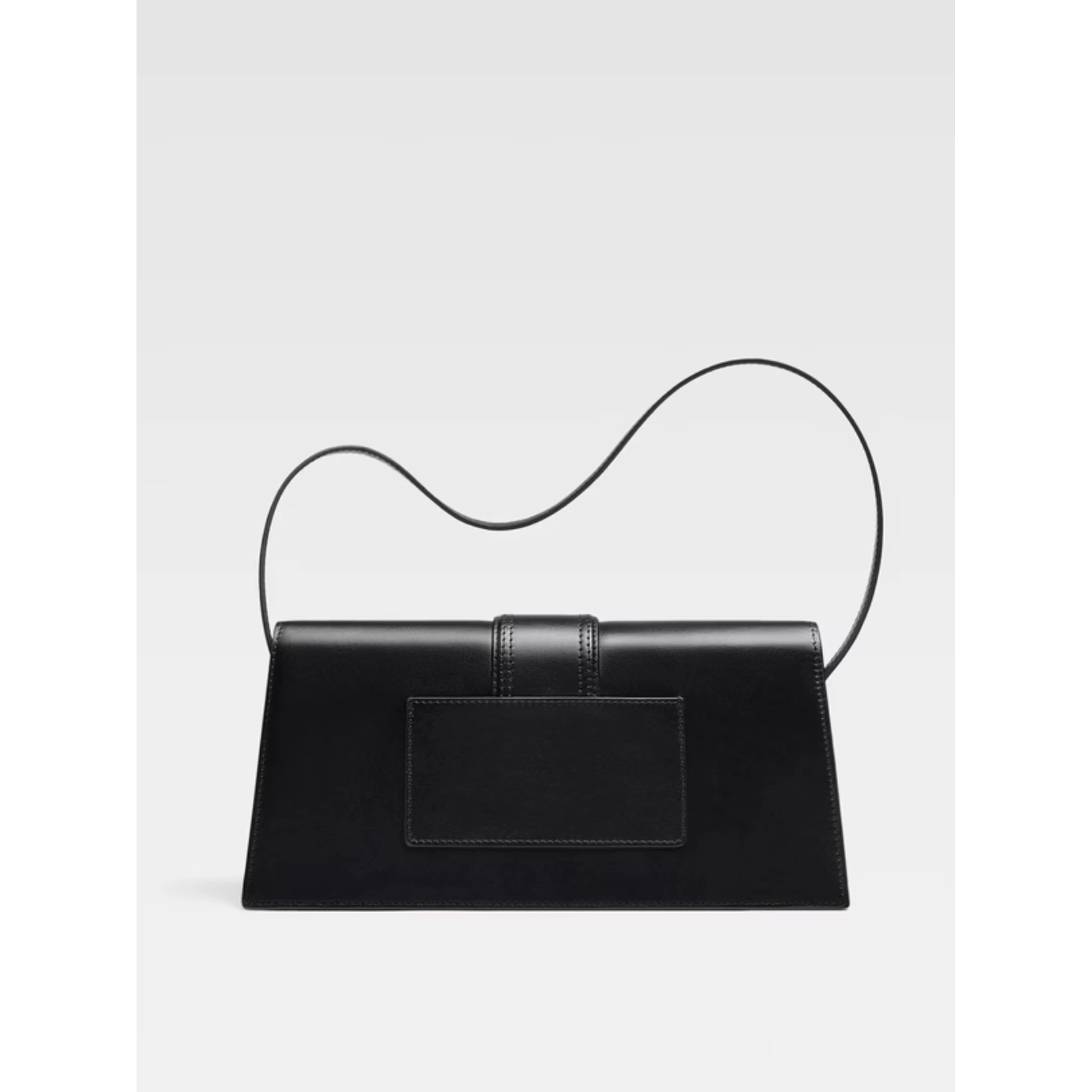 Black  leather Le Bambino Long bag