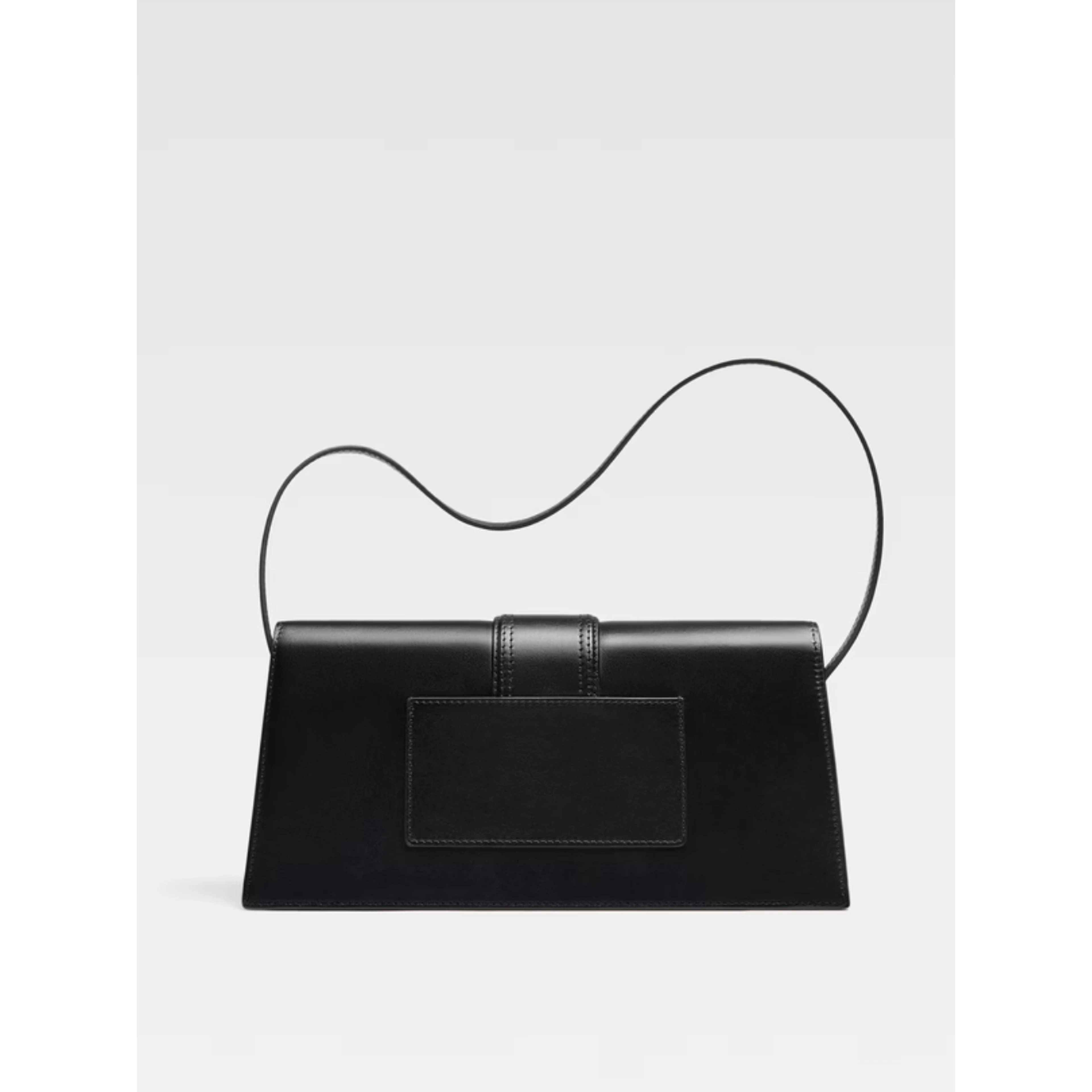 Black  leather Le Bambino Long bag