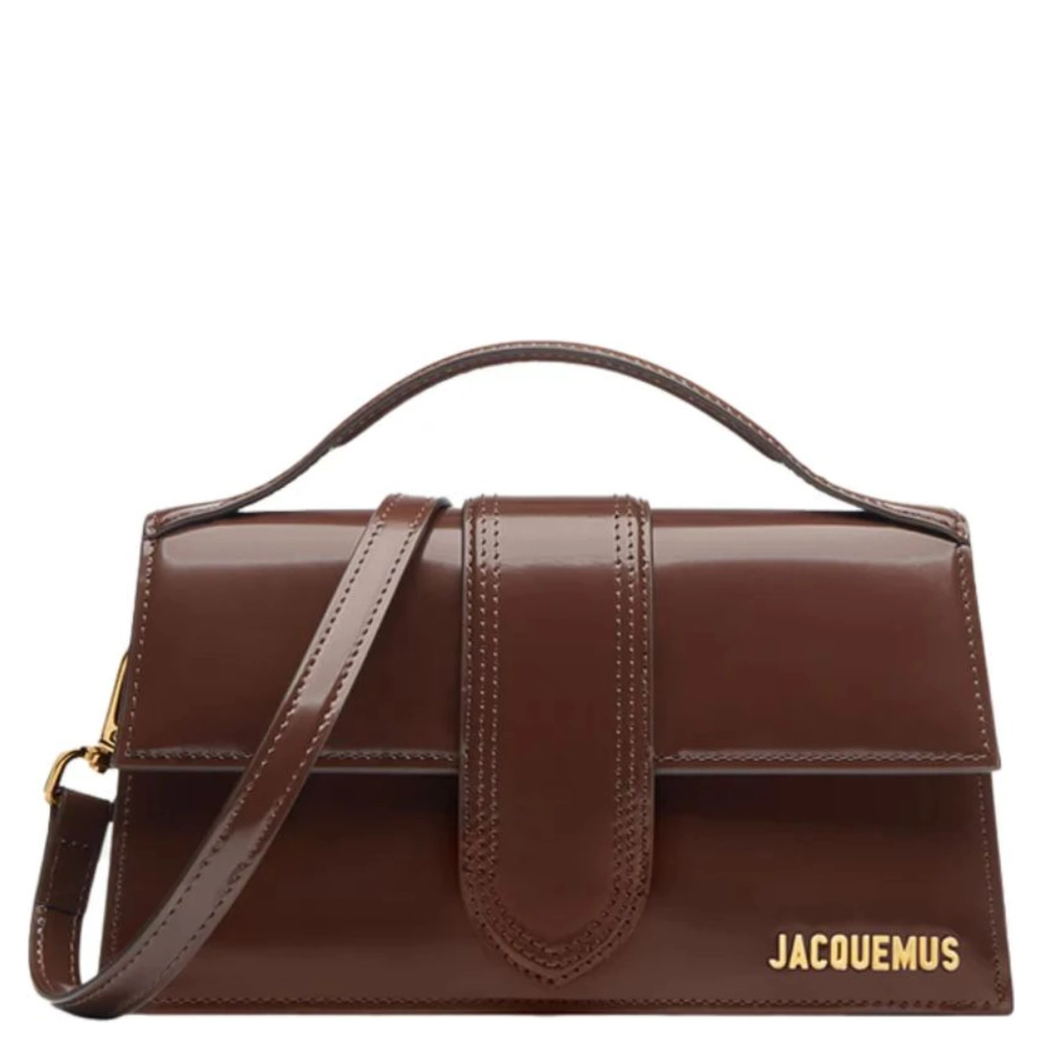 Midnight brown Leather Le Grand Bambino Handbag