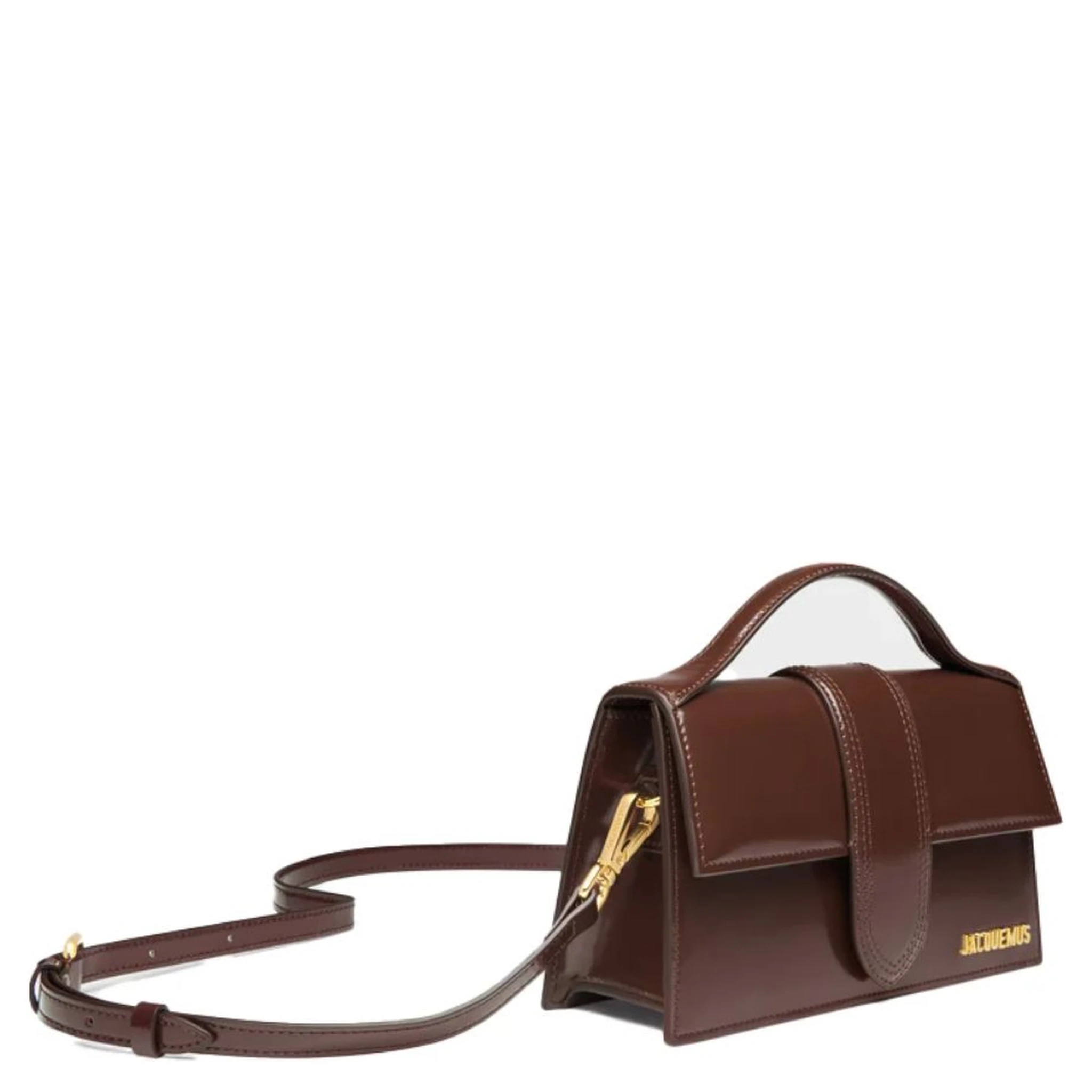 Midnight brown Leather Le Grand Bambino Handbag