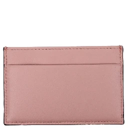 Pink Leather Cardholder