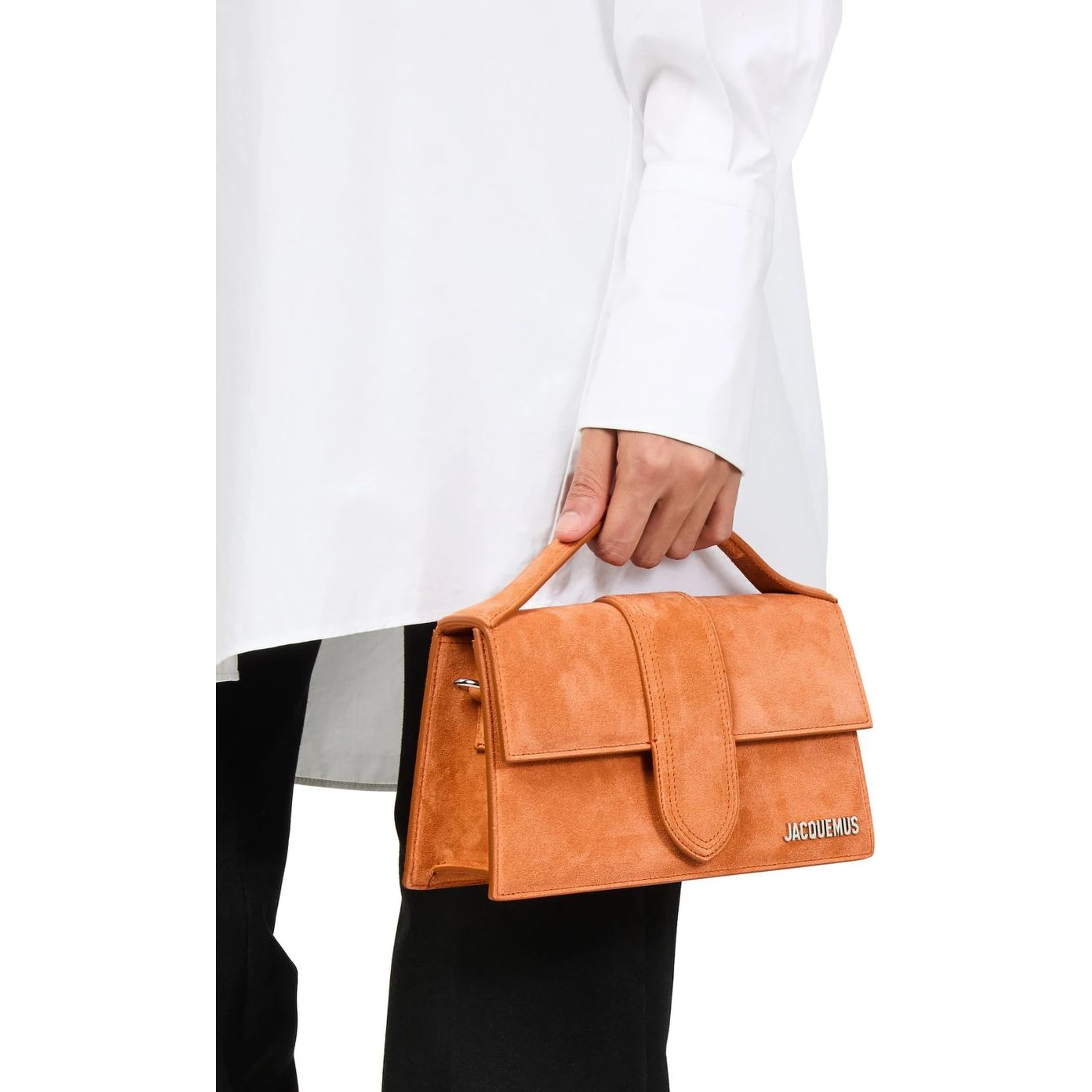 Terracotta Leather Le Grand Bambino Handbag
