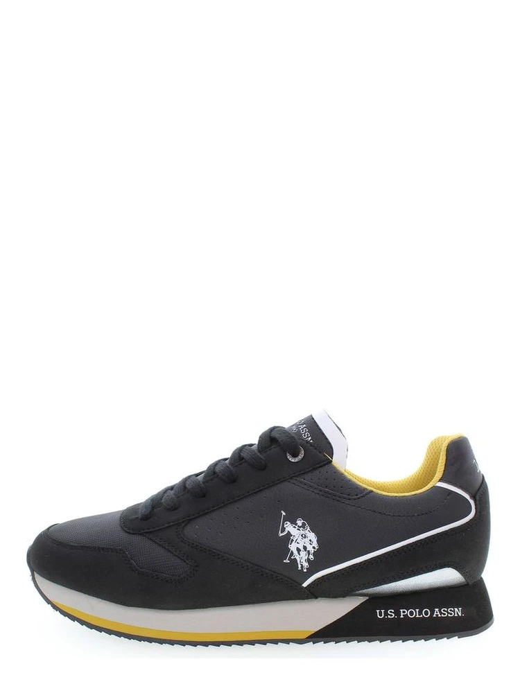 Black Polyester Men Sneaker alternative