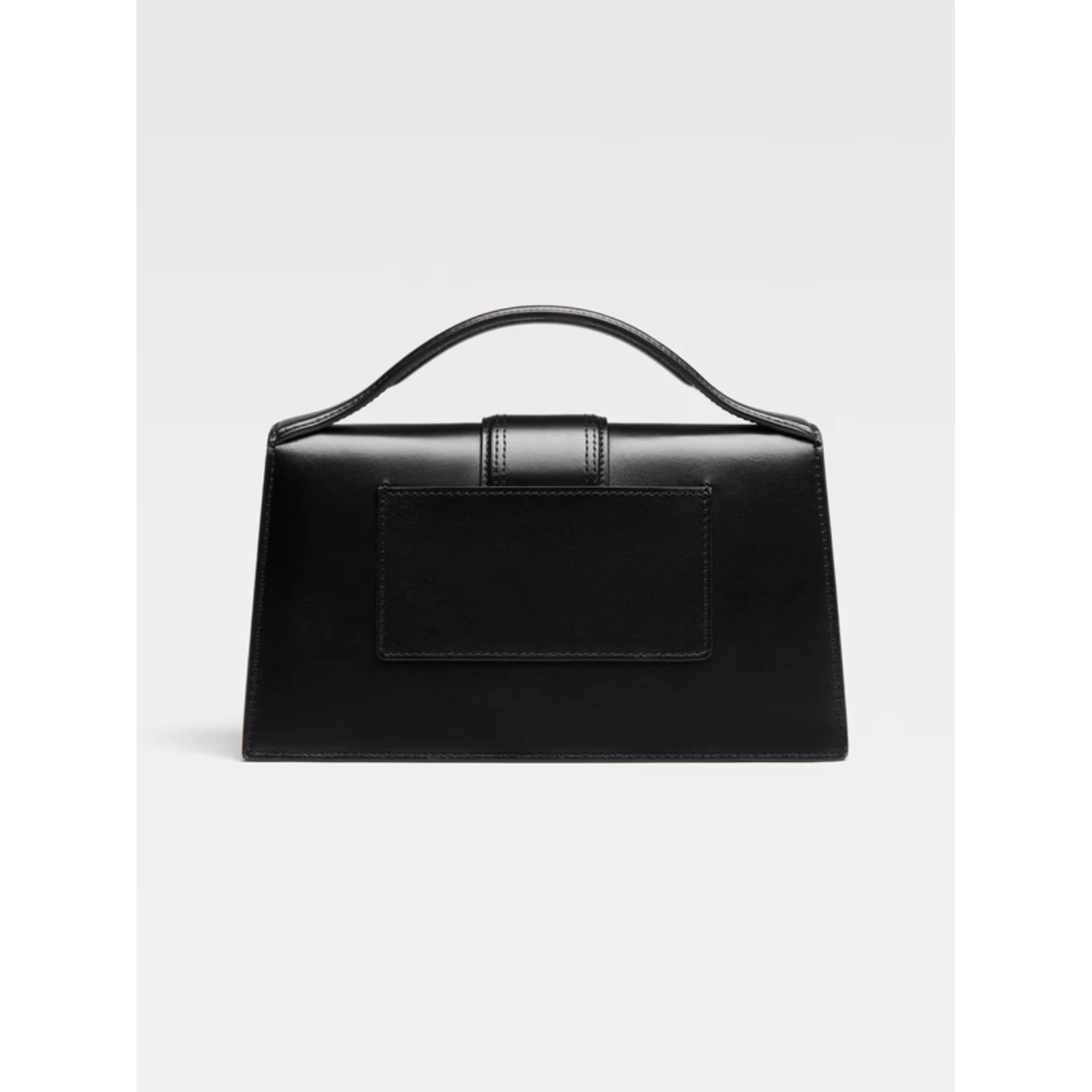 Black Leather Le Grand Bambino Handbag