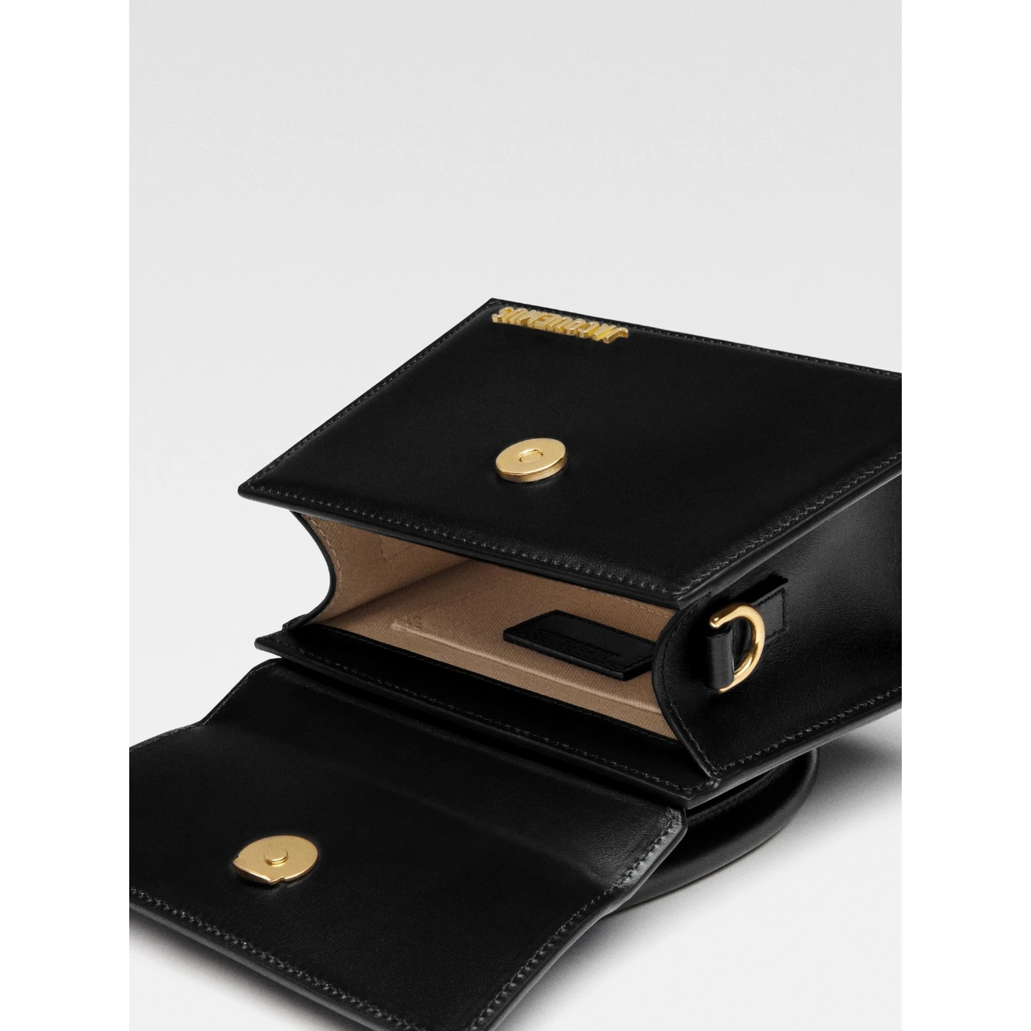 Black  leather Le Chiquito moyen bag