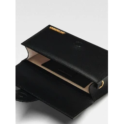 Black Leather Le Grand Bambino Handbag