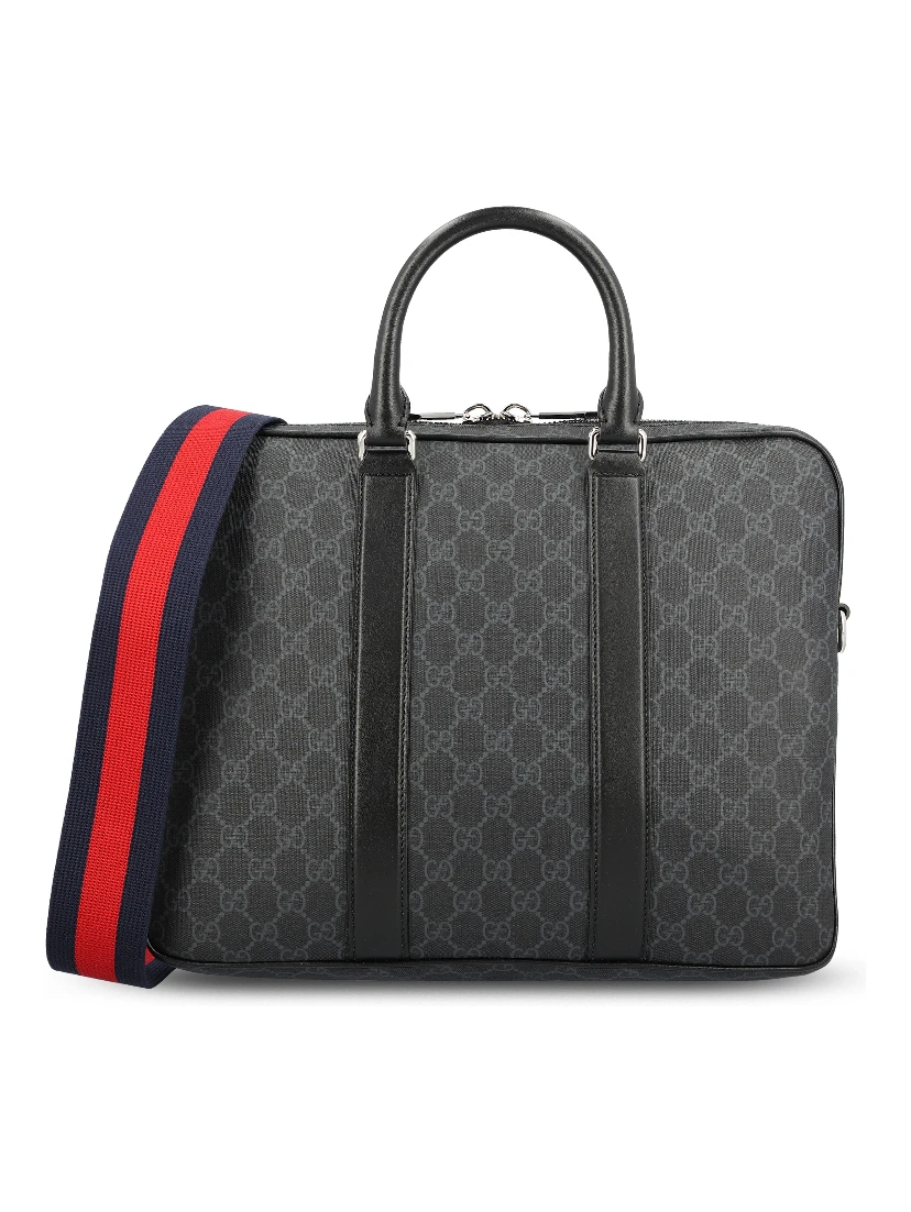 Black medium briefcase