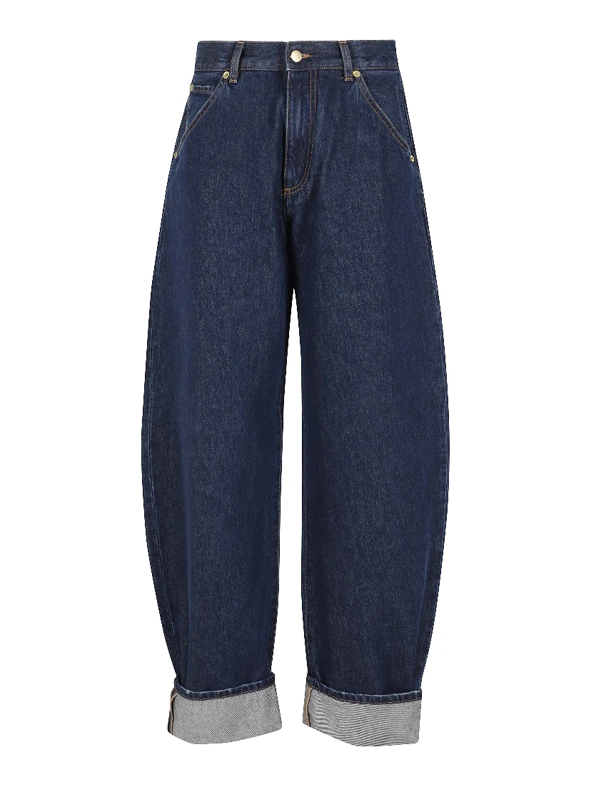 KHRIS BARREL LEG DENIM