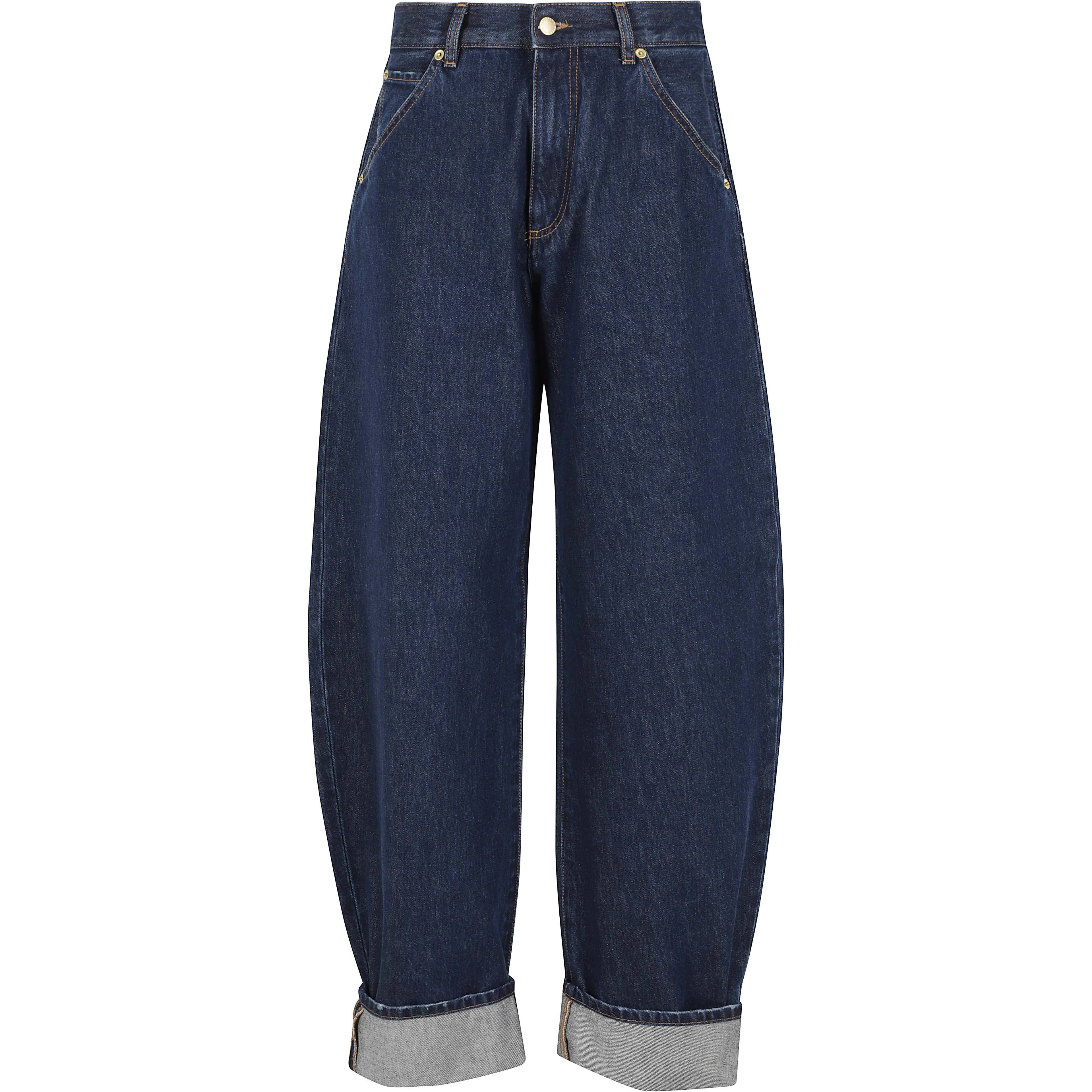 KHRIS BARREL LEG DENIM